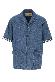 Valentino Garavani Camicia m/corte denim | d