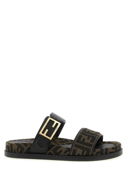 'Fendi Feel' slides Sandals