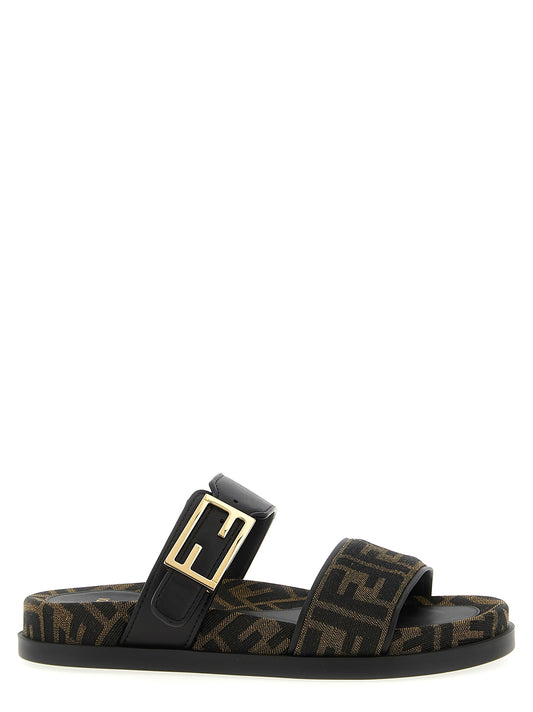 'Fendi Feel' slides Sandals