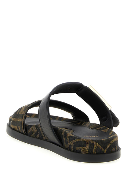 'Fendi Feel' slides Sandals