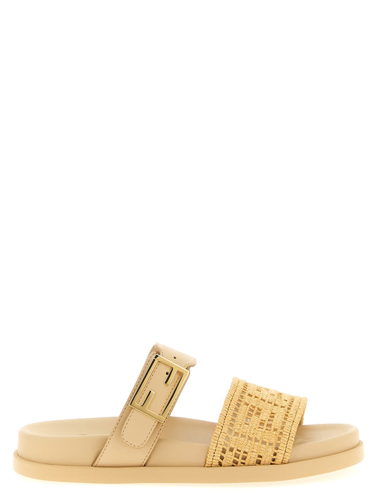 'Fendi Feel' slides Sandals