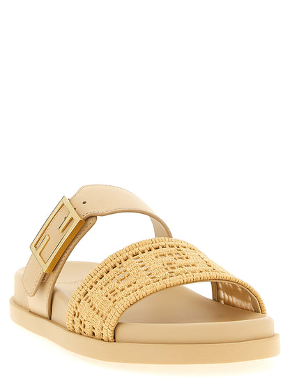 'Fendi Feel' slides Sandals
