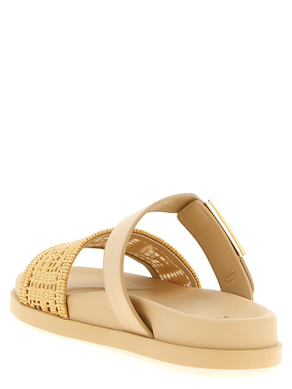 'Fendi Feel' slides Sandals