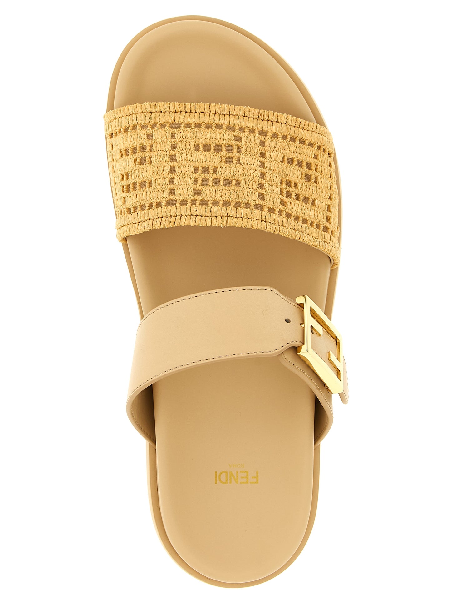 'Fendi Feel' slides Sandals