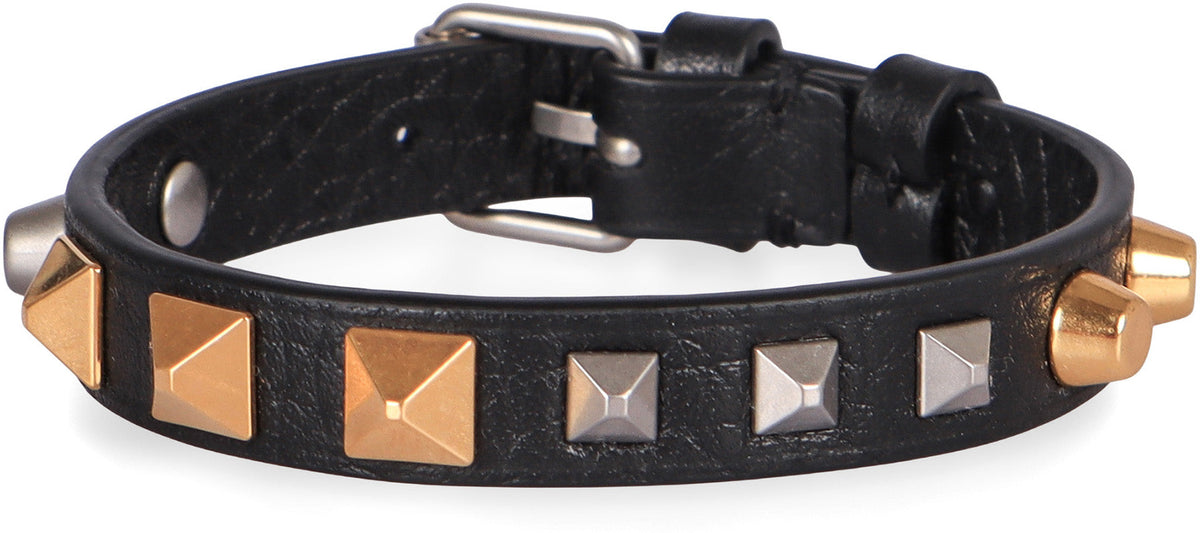 Valentino Garavani Rockstud bracelet in leather