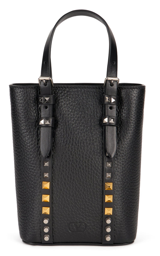Valentino Garavani Rockstud bucket bag in leather