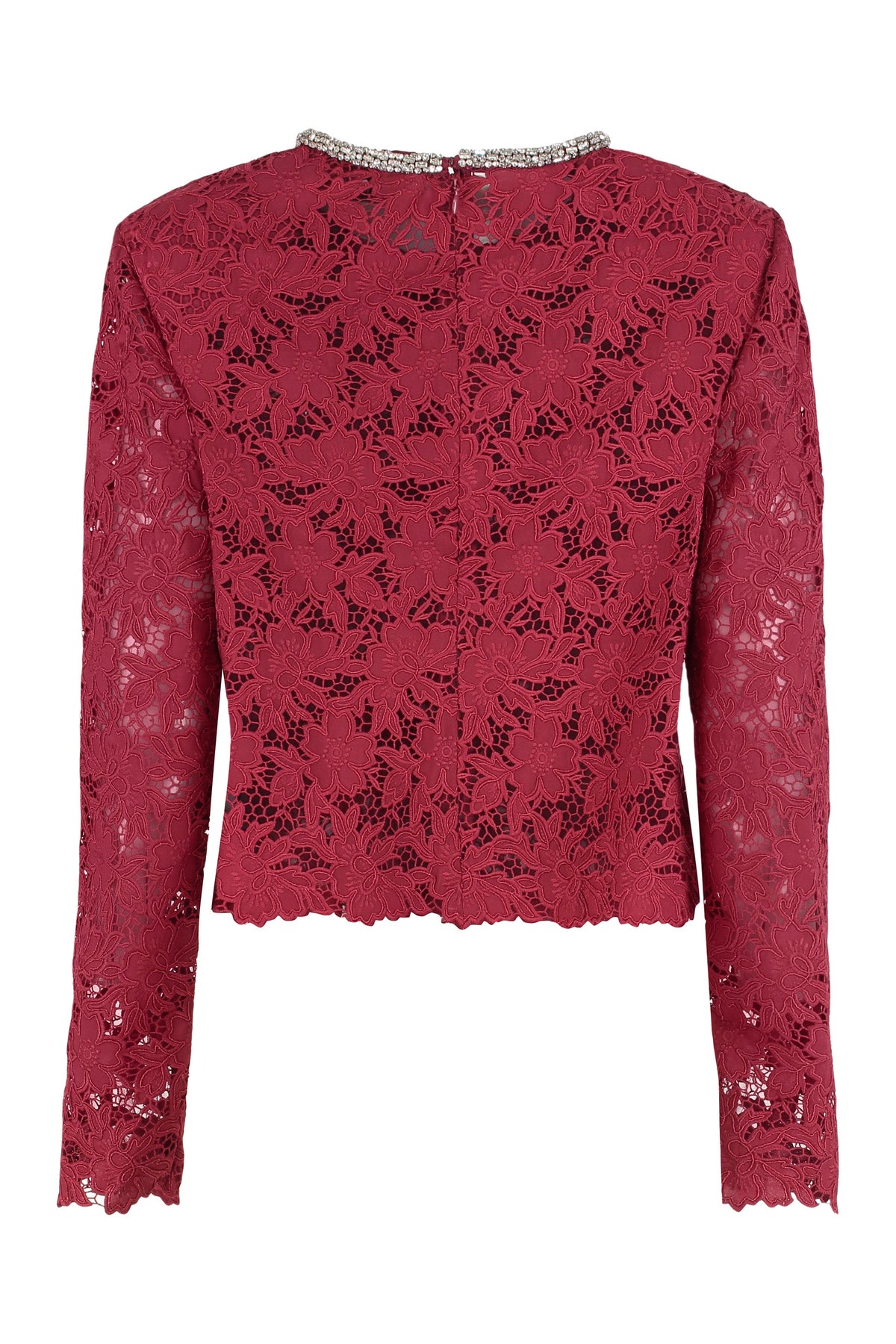 Lace top with crystals RTW