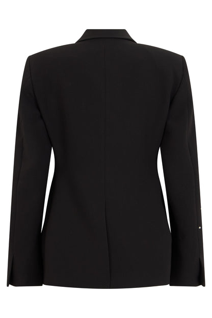 Double-breasted jacket with crystals RTW