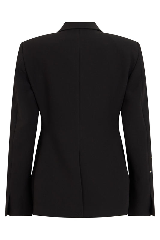 Double-breasted jacket with crystals RTW