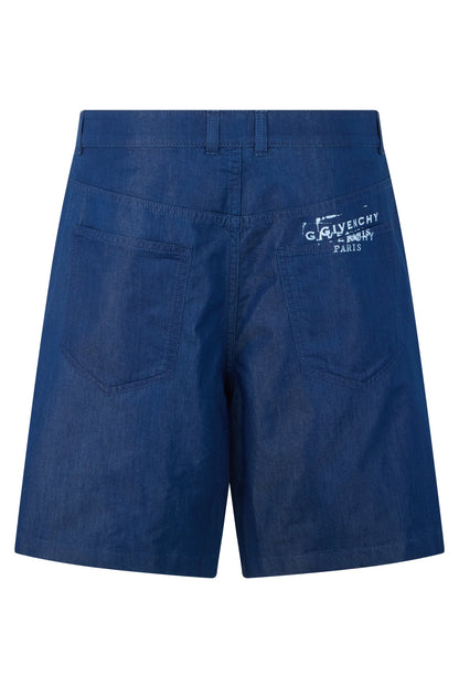 Short Pants With Logo in Cotton RTW