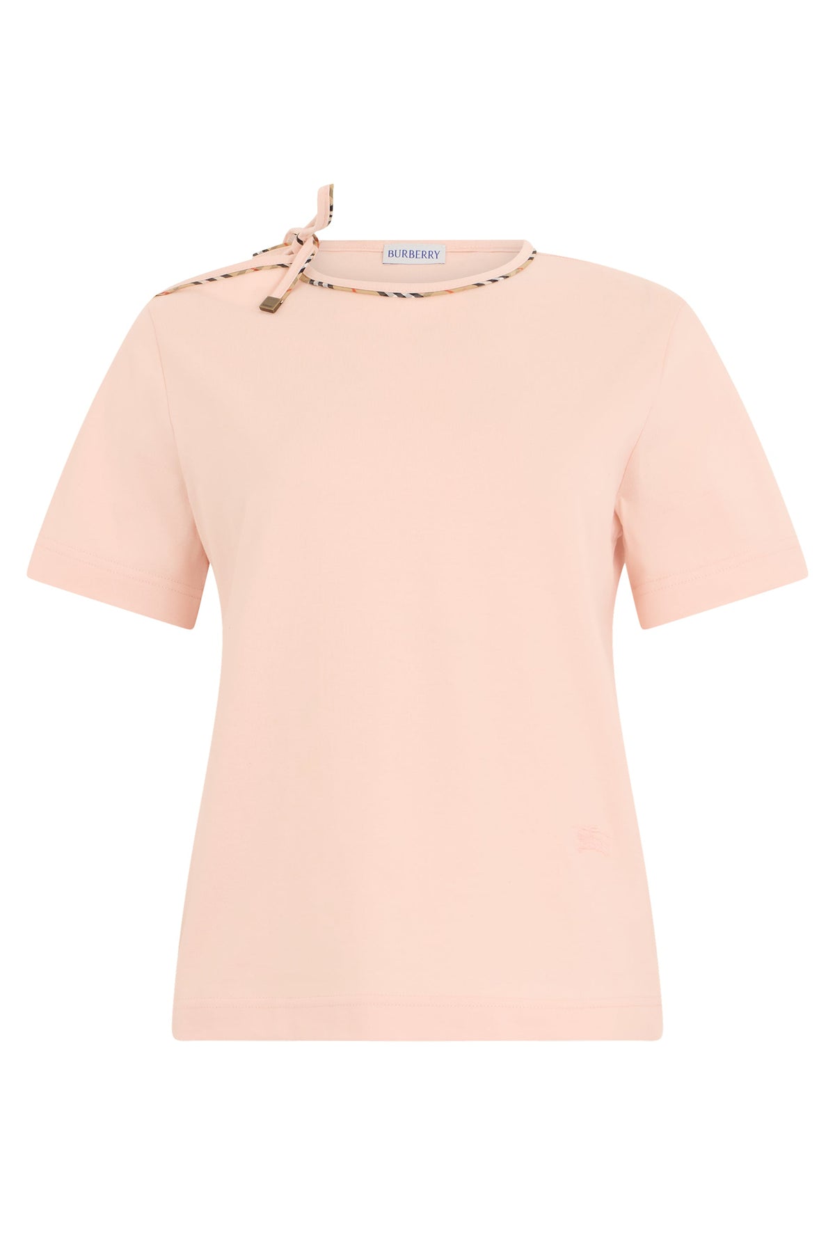 Burberry T-shirt with tartan detail