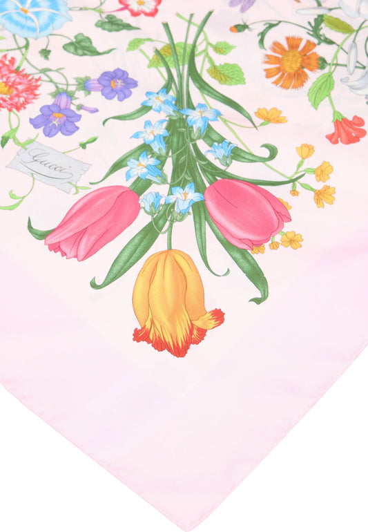 Silk twill printed carré RTW