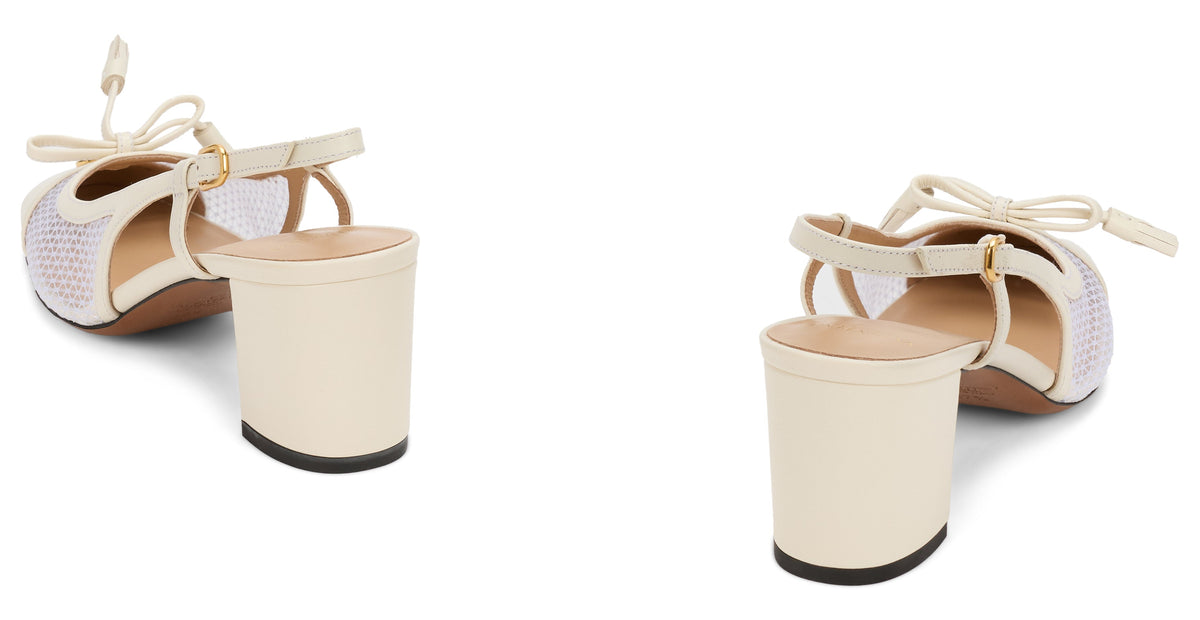 Slingback with wide heel SHOES