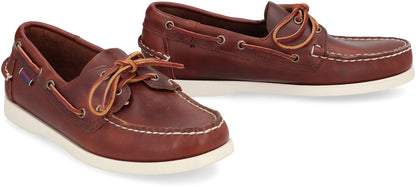 Portland leather boat shoes SHOES
