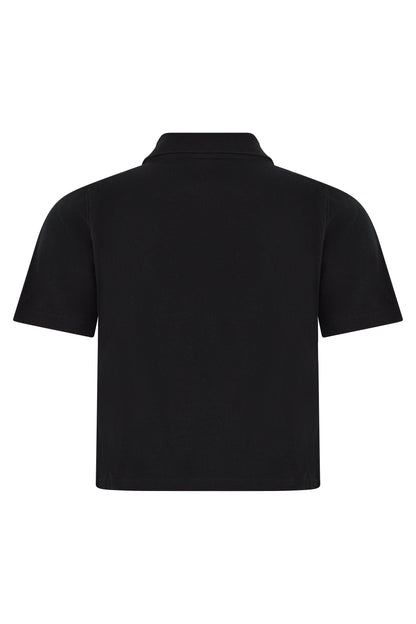 Black Classic Polo: Comfort and Everyday Style RTW