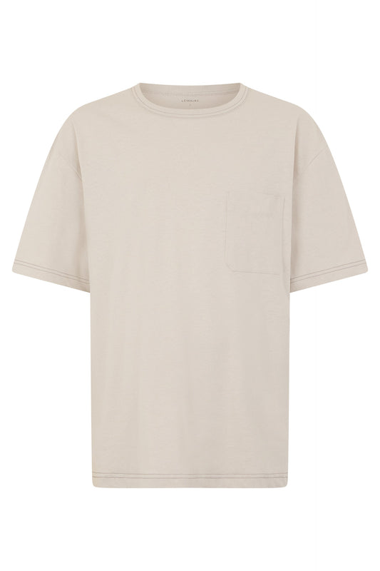 T-shirt in cotton and linen blend RTW