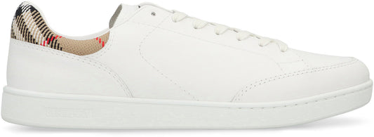 Sneakers set in leather SHOES
