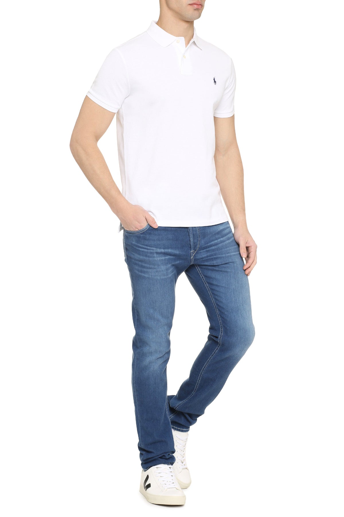 Cotton-piqué polo shirt RTW