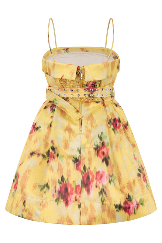 Midi dress with floral print RTW