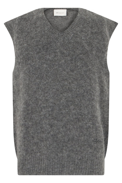 Sleeveless sweater in wool blend RTW