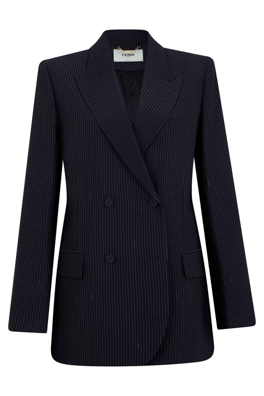 Double-breasted blazer in wool RTW