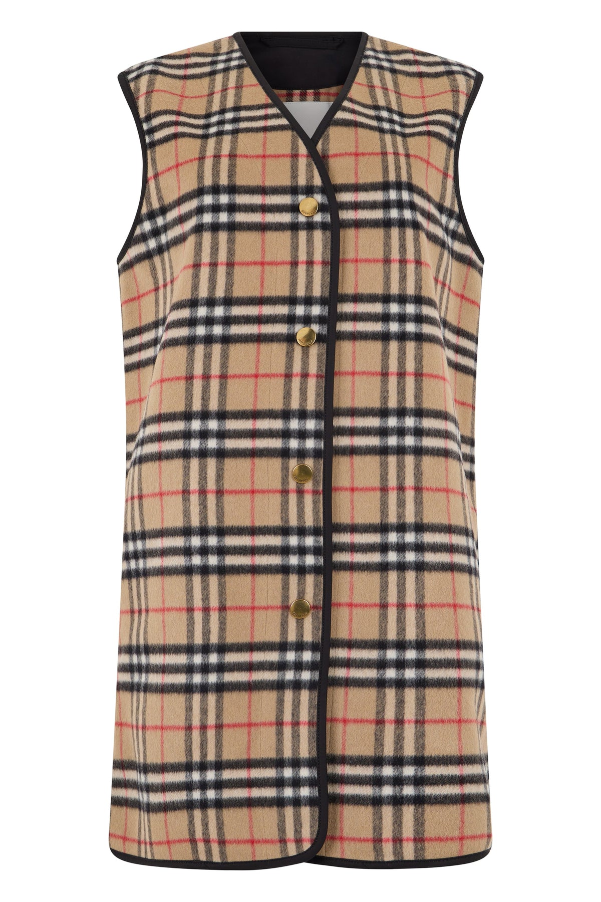 Checked vest RTW