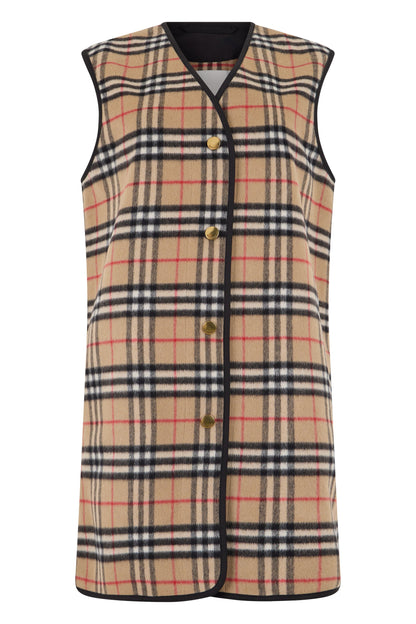 Checked vest RTW