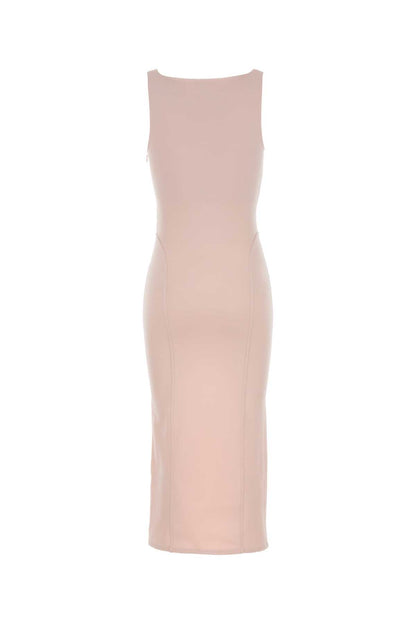 PENCIL DRESS SILK VISCOSE BLEND DRESSES