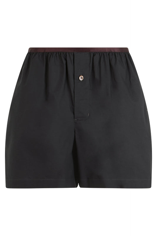 Short in mixed cotton fabric RTW