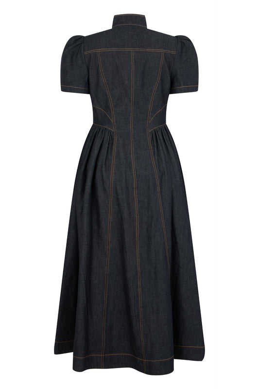 Midi dress in denim RTW