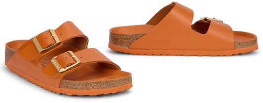 Two strap sandals in leather SHOES