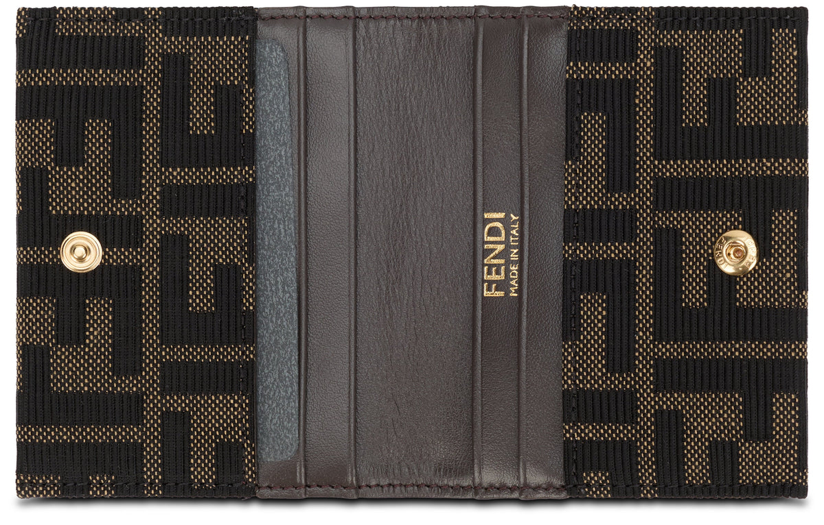 Card holder in jacquard RTW