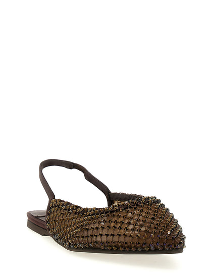 'Gilda' slingback Flat shoes