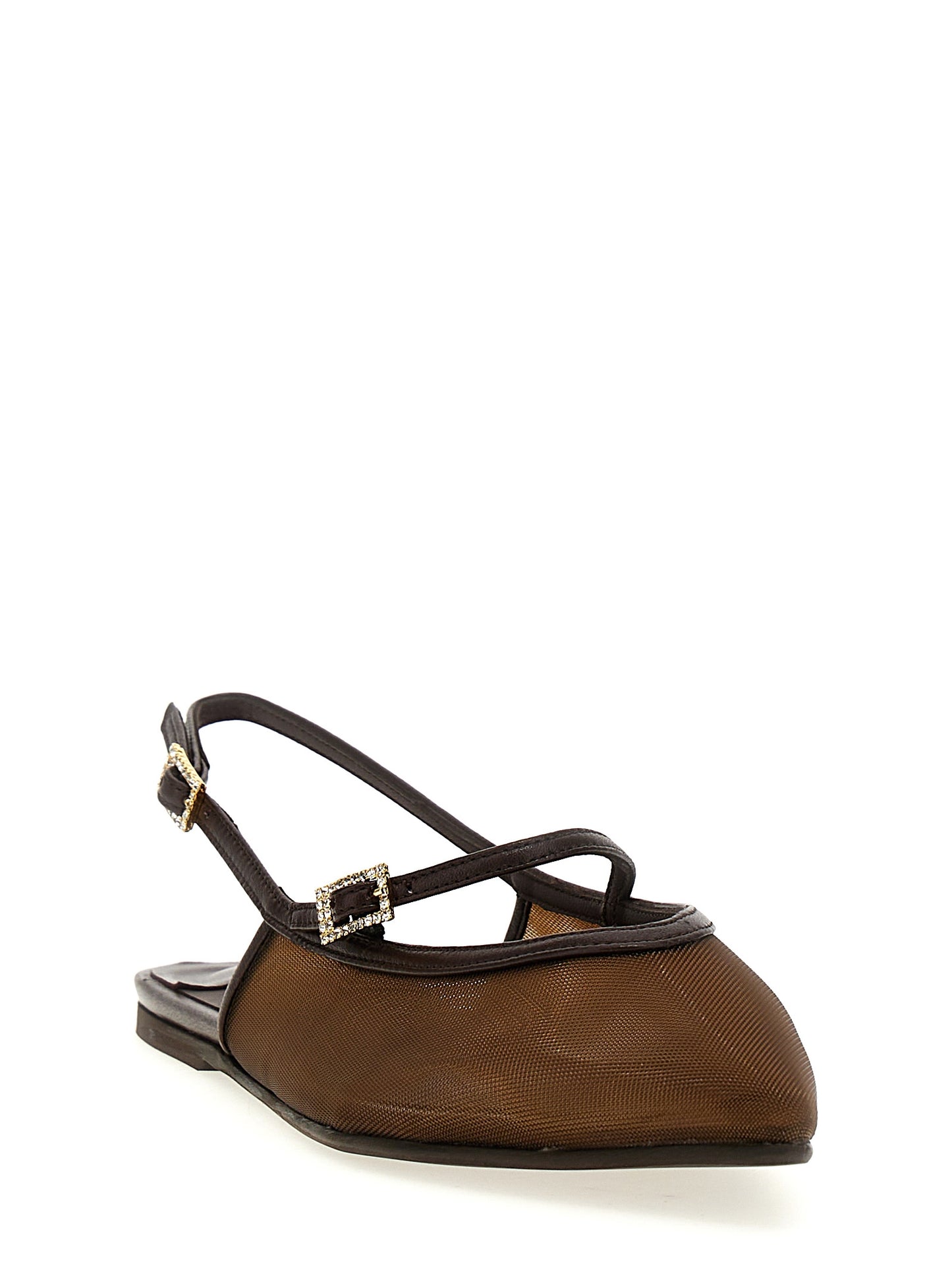 'Morgana' slingback Flat shoes