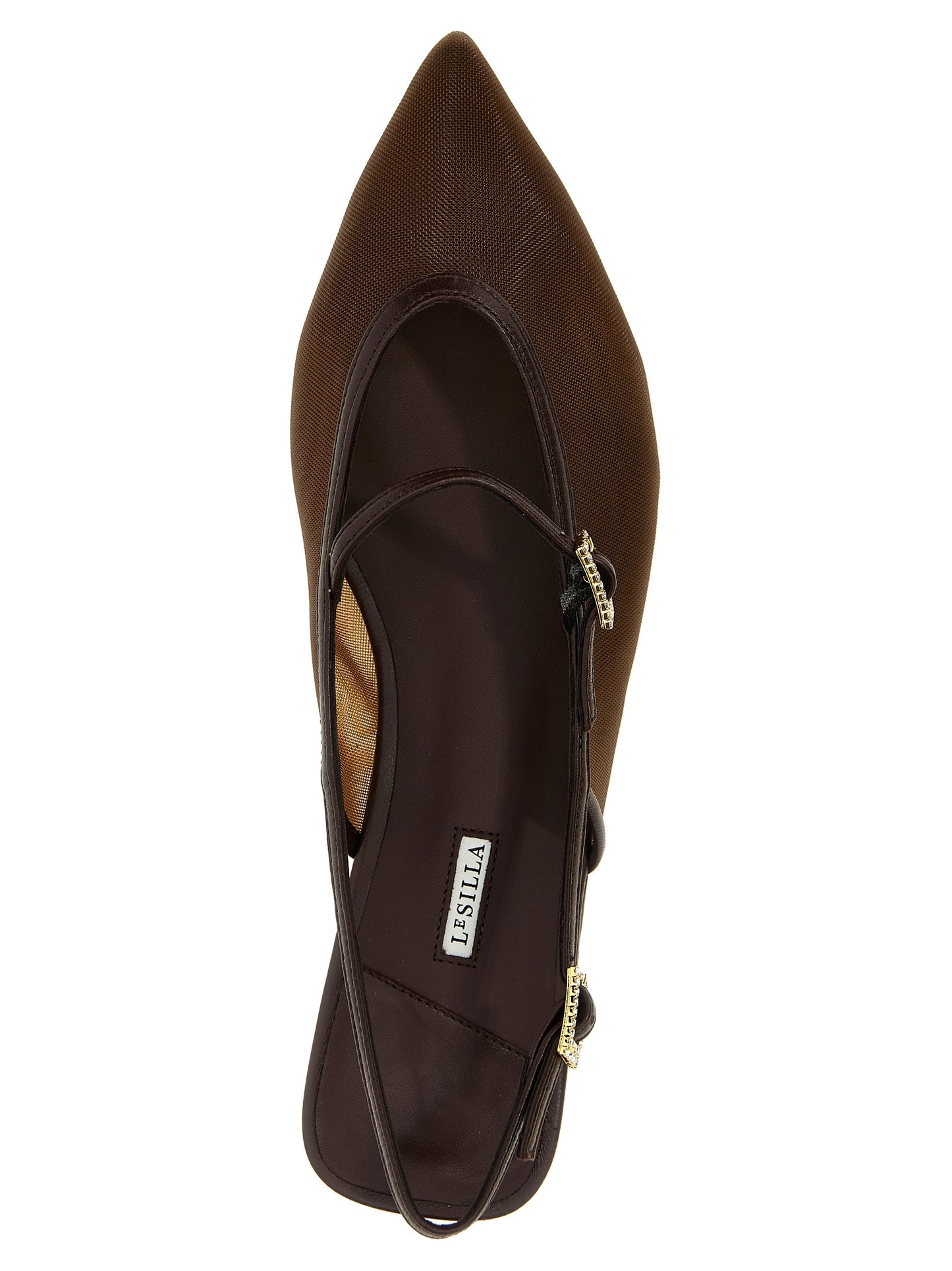 'Morgana' slingback Flat shoes