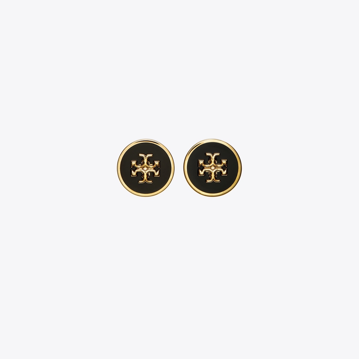 Tory Burch Icon enamel stud earrings