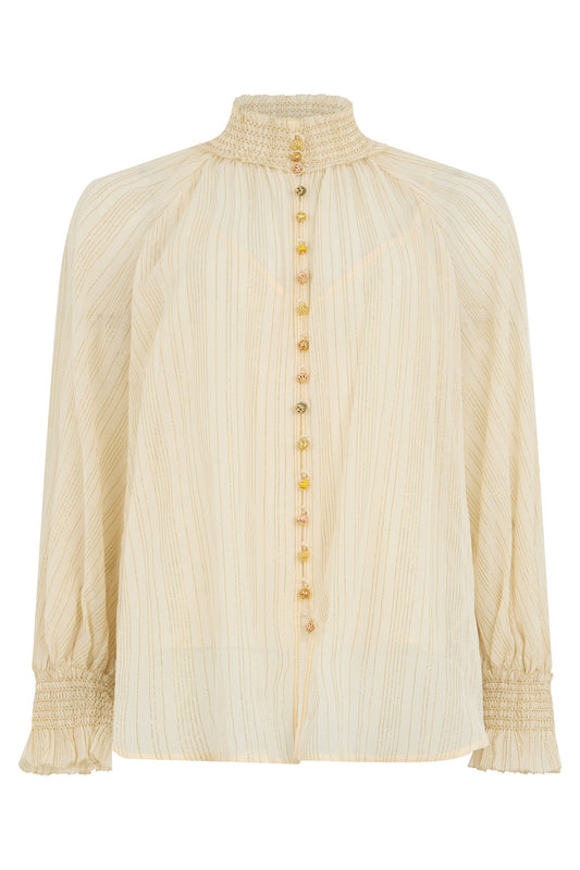 Zimmermann Blouse made of cotton and silk