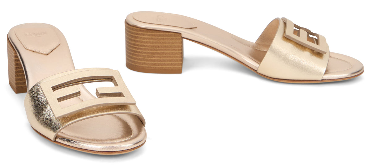 Sandal baguette with logo SHOES