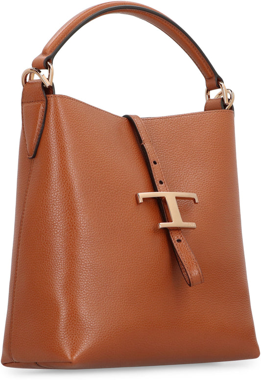 T Timeless leather bucket bag BAGS