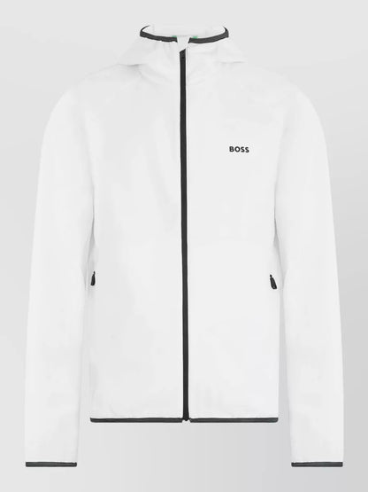 Waterproof jacket with zip and hood RTW