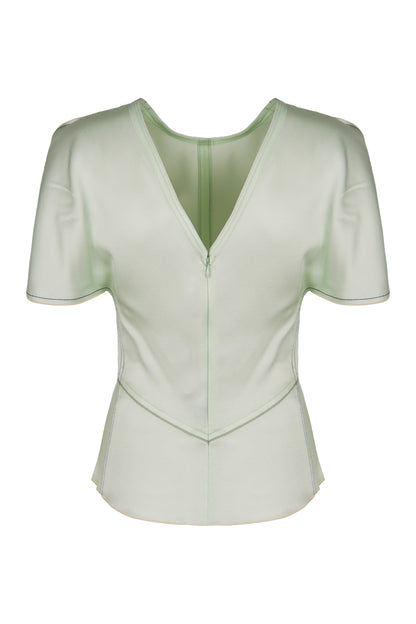 Short-sleeved blouse RTW