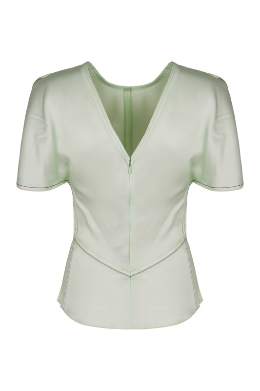 Short-sleeved blouse RTW
