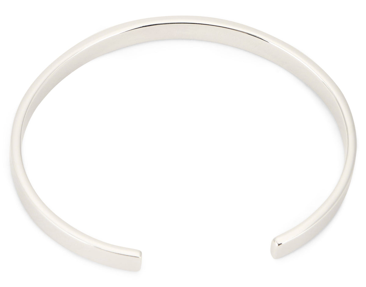Rigid silver bracelet RTW