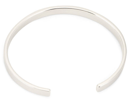 Rigid silver bracelet RTW