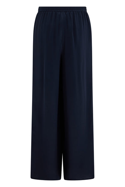 Max Mara Loose silk pants with drawstring