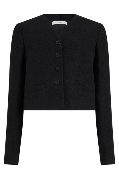 Jacket in blended wool RTW