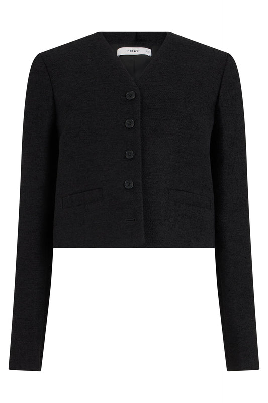 Jacket in blended wool RTW