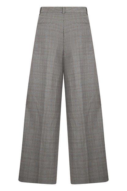 Trousers with pleats in wool RTW