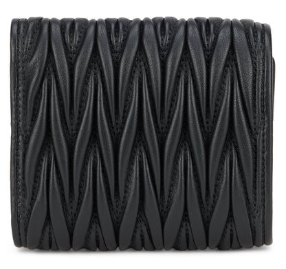 Miu Miu Small wallet in quilted nappa