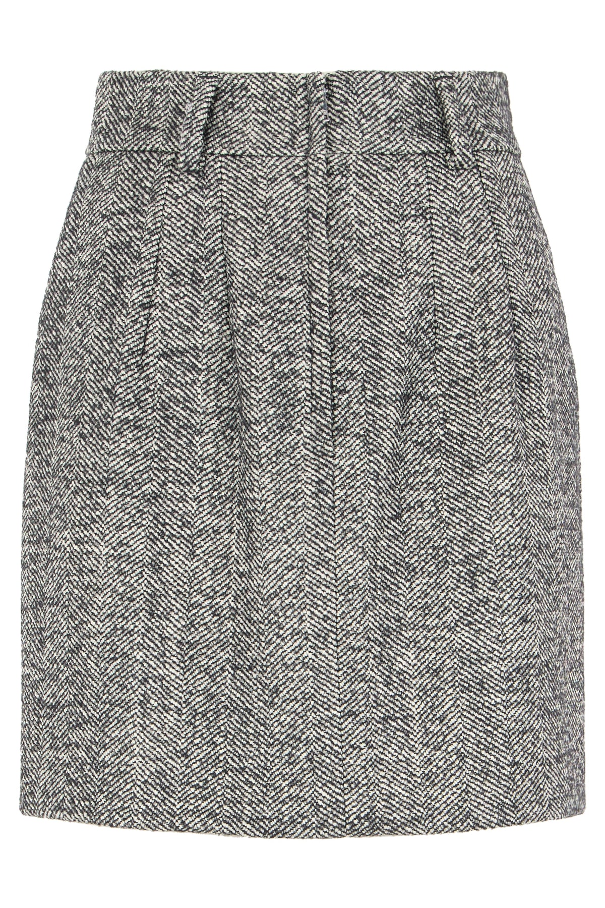 Wool mini skirt RTW